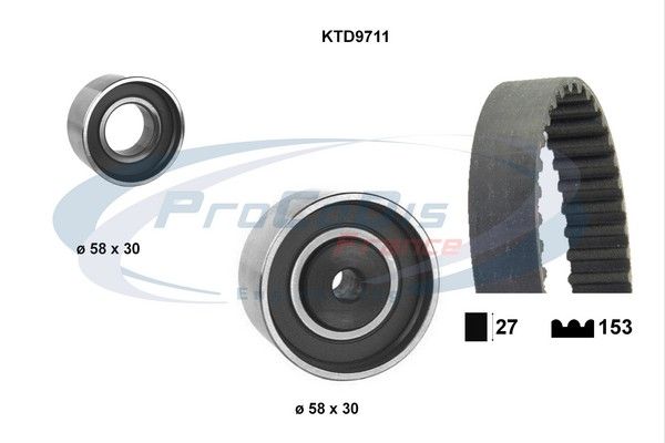 PROCODIS FRANCE Hammashihnasarja KTD9711